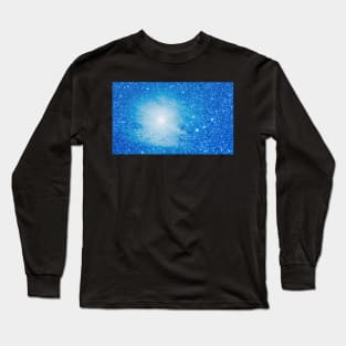 Glitter Winter Moon Long Sleeve T-Shirt